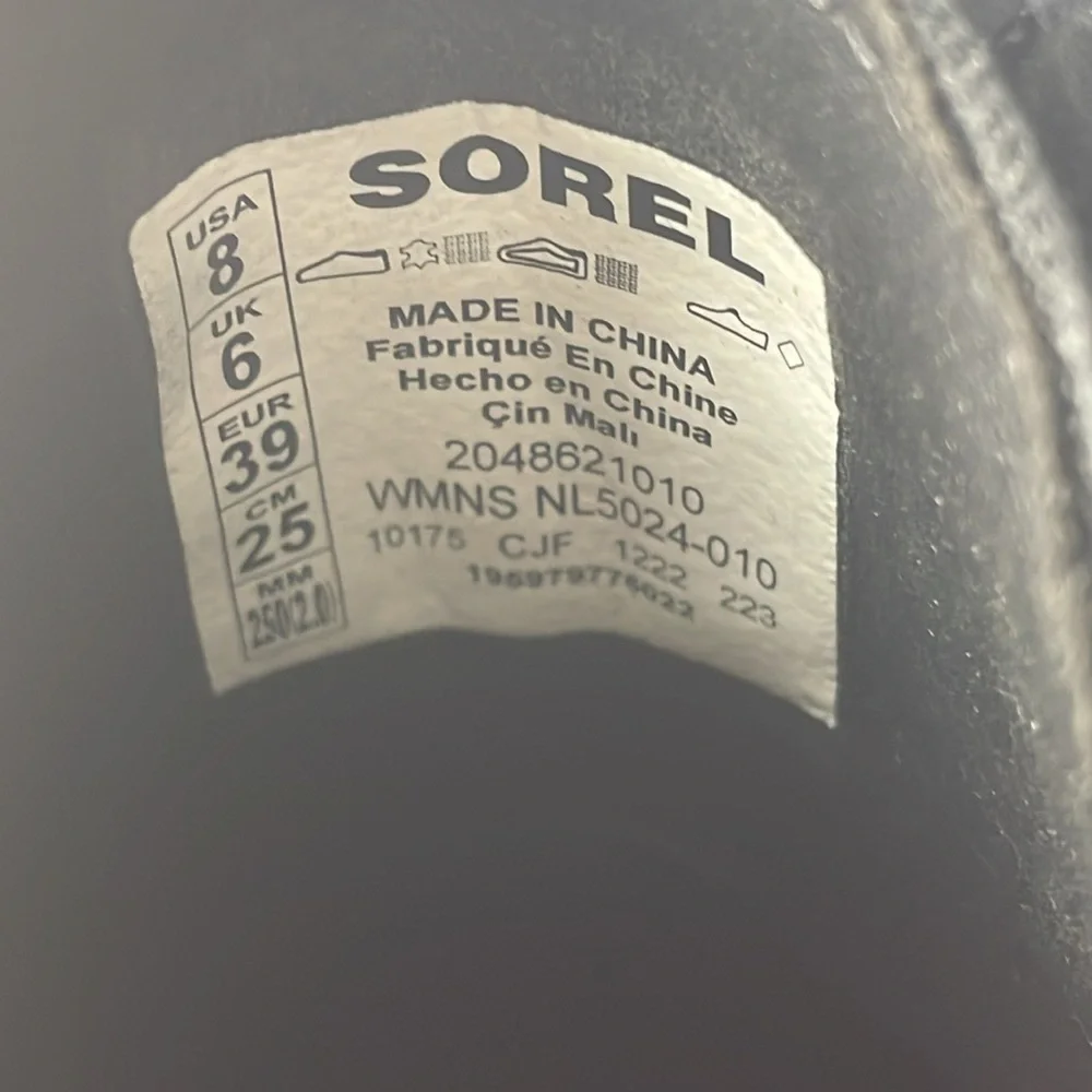 Sorel Evie 2 NW Lace Wedge Ankle Boots